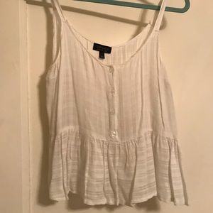 White Topshop Top